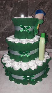 Торт из памперсов