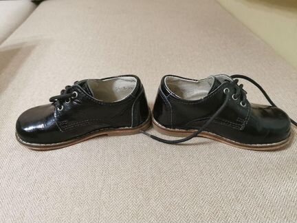 Лакированные ботинки Котофей кожа размер 24