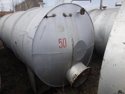 Емкость 25 кубов из пищевой нерж. стали