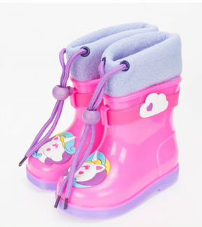 Резиновые сапоги с единорогом