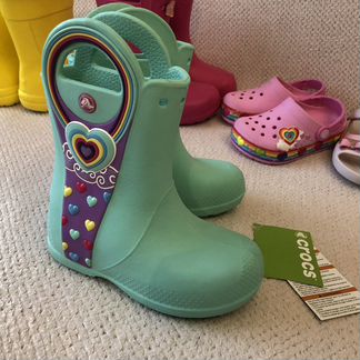 Детские сапоги crocs