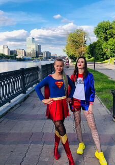 Костюм на Хеллоуин Супер Женщина. Super Girl