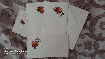 Почтовые конверты и открытка СССР
