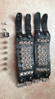 Напульсники из нат.кожи