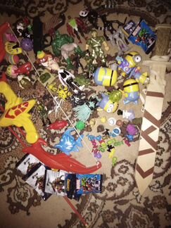 Игрушки пакетом/машинки