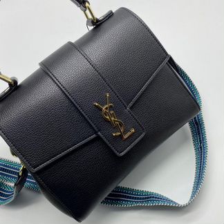 Новая женская сумка кроссбоди Saint Laurent чёрная