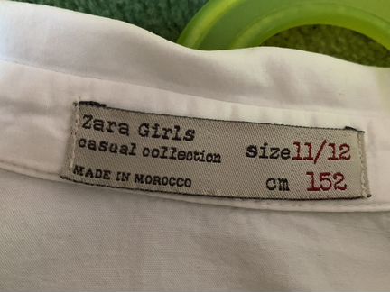 Рубашка для девочки zara kids