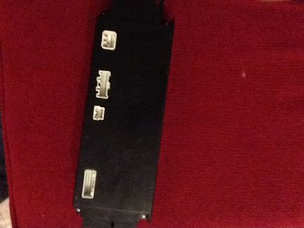 Панель управления печки. Land Rover