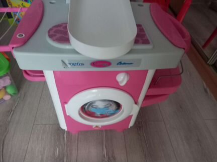 Кухня, магазин, стиральная машина, стульчик для ко