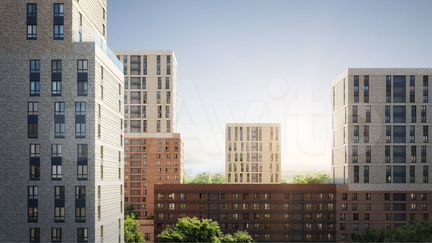 2-к квартира, 48.4 м², 6/25 эт.