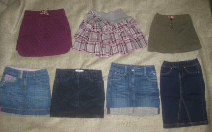 Юбки р.122-140