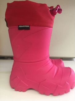 Резиновые сапожки(розовые)