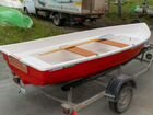 Пластиковая вёсельная лодка Виза Тортилла - 395 Эк