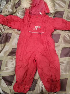 Зимний комбинезон для девочки Ledotte 92