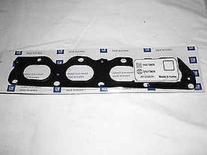 6. 6 мотор. прокладка выпускного коллектора chevrolet aveo t200 (general motors - 96341176. 5. 55573805 прокладка выпускного коллектора gm.