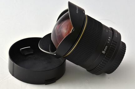 Zlightdow 8mm fisheye для Nikon