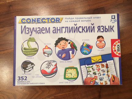 Настольная детская игра « Изучаем Английский». Нов