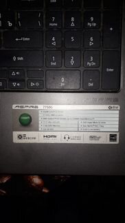 Ноутбук acer на запчасти