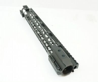 Цевье Keymod M4/AR15/M16 New, стальная анод. гайка