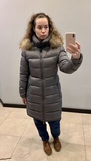 Пуховик Escada женский р.44 серый