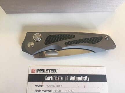 Carson Griffin Real Steel M390