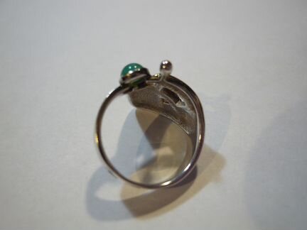 Серебренное кольцо 17,5 р