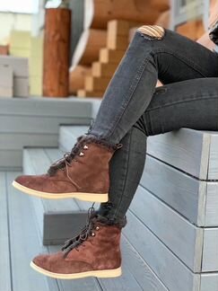 Ботинки Loro Piana коричневые