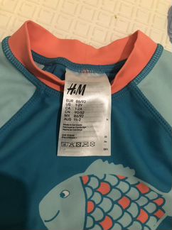 Плавательный костюм H&M 86 размер
