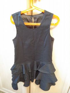 Платье школьное для девочки, на 6-7 лет