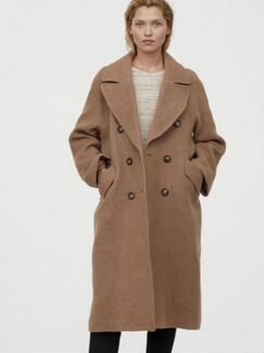 Пальто h&m новое, шерсть hm
