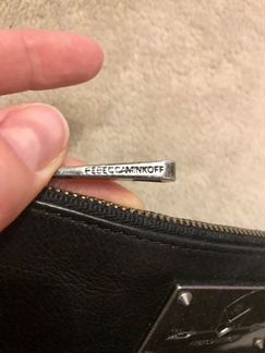 Кожаный клатч Rebecca Minkoff