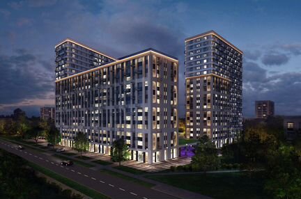 3-к квартира, 96.9 м², 10/19 эт.