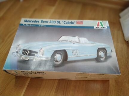 Mercedes benz 300 sl cabrio italeri 1/16