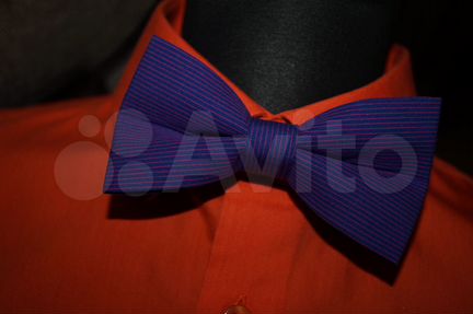 Галстуки бабочки сиреневые, фиолетовые