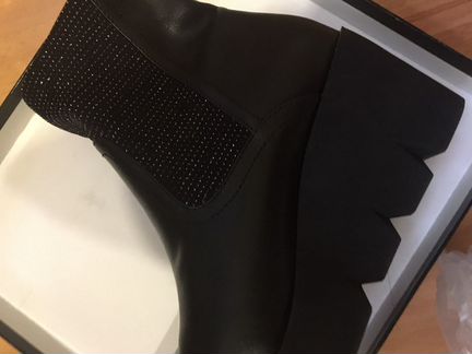 Ботильоны осенние новые утеплённые