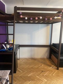 Кровать чердак