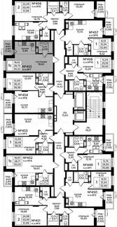1-к квартира, 30 м², 13/17 эт.