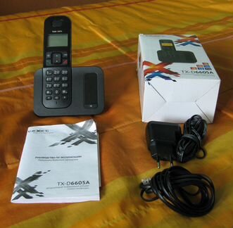 Телефон беспроводной teXet TX-D6605A