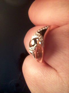 Элитное кольцо с сапфиром и бриллиантами 0.48 кар