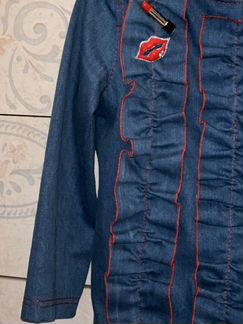 Новое джинсовое платье для девочки Armani