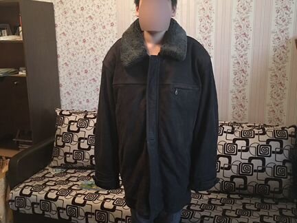 Дубленка с натуральным мехом xxxxl