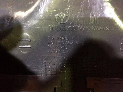 Дефлектор обдува Шевроле авео Т250