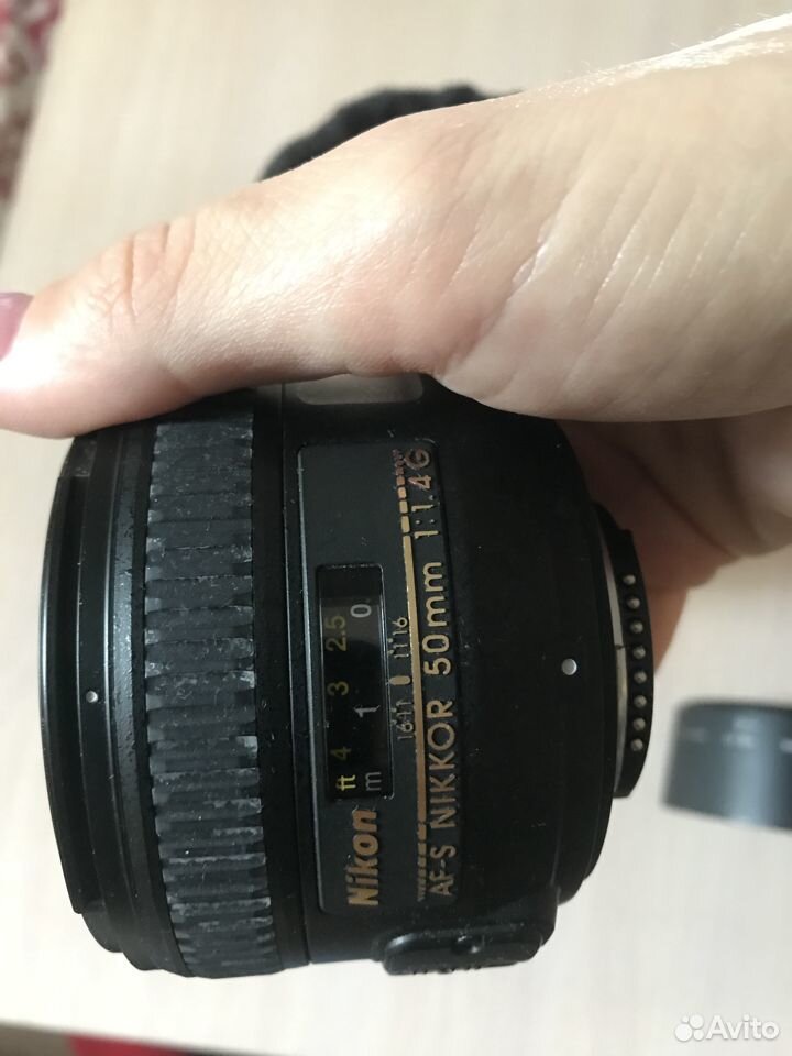 Объектив AF-S Nikkor 50mm 1.4G