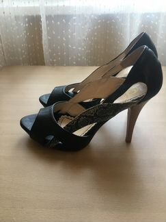 Испанские кожаные туфли на каблуке, 36-37